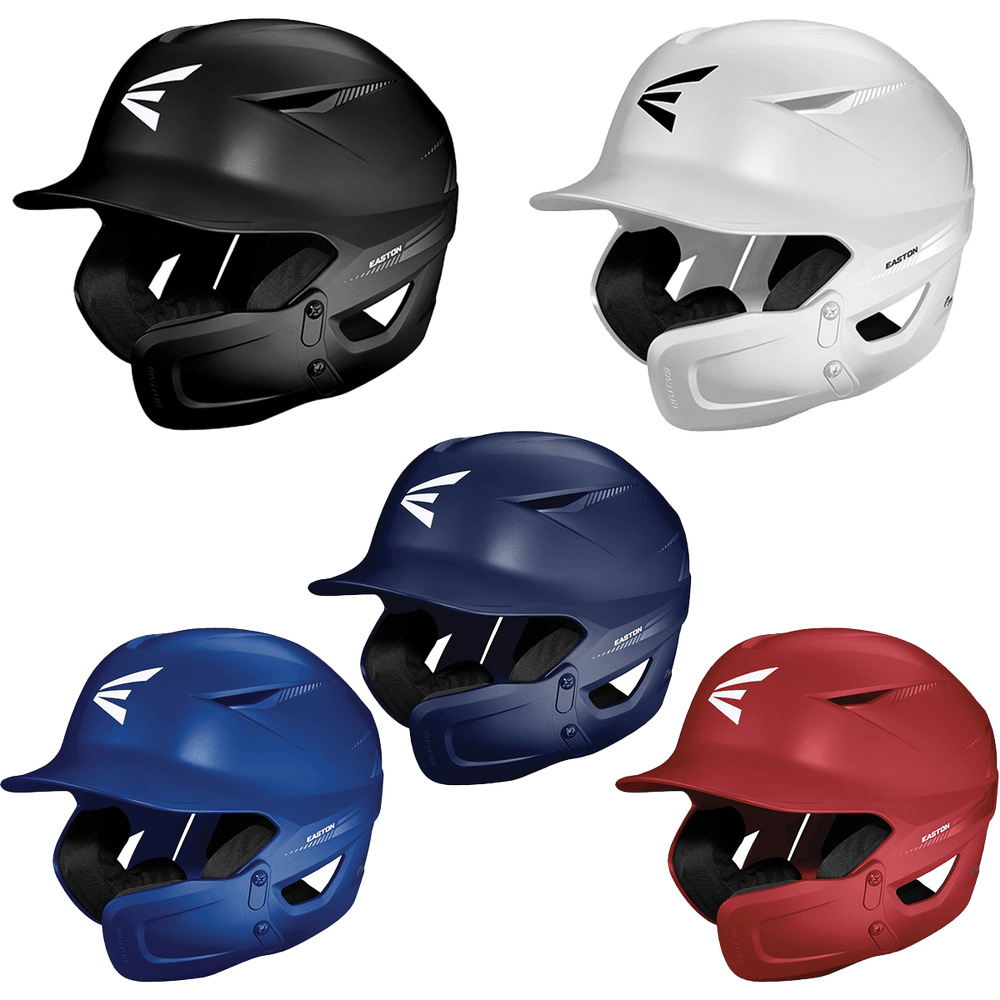 Easton Basbeball Batting Helmet Extended Jaw Guard Left Handed Batting Helmet Light Grey Easton Basbeball Batting Helmet Extended Jaw Guard Left Handed Batting Helmet Light Grey