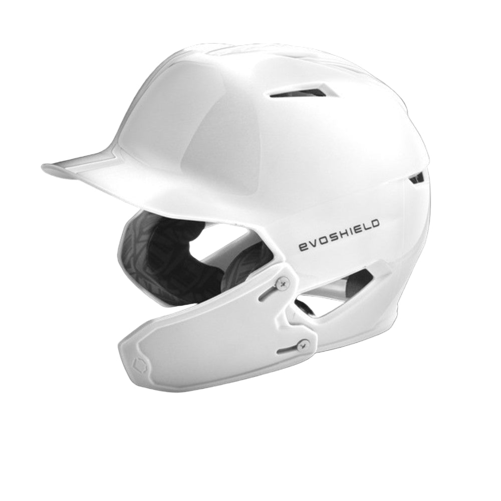 evoshield football helmet Evoshield XVT 2.0 Gloss Batting Helmet with Jawguard – Baseball Bargains