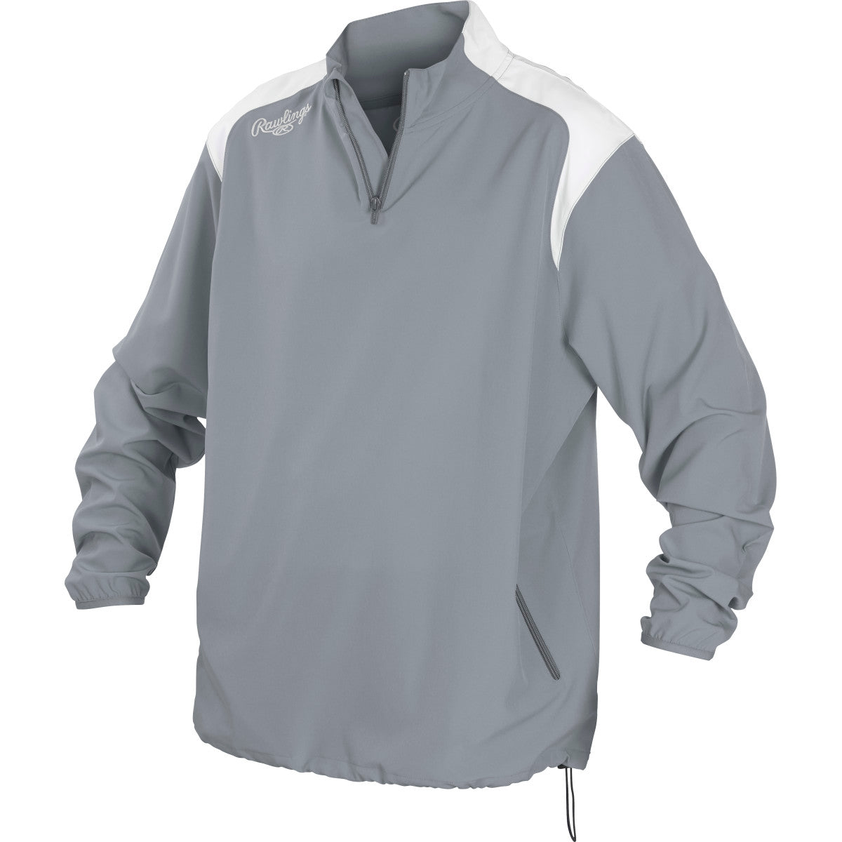 Pull coupe vent homme Rawlings taille M 1/4 zip baseball bleu Pull coupe vent homme Rawlings taille M 1/4 zip baseball bleu