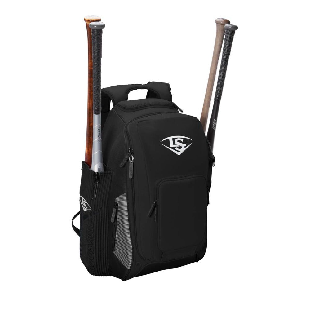 Used Louisville Slugger BACKPACK GRY/NAVY Baseball and Softball Equipment  Bags Baseball and Softball Equipment Bags
