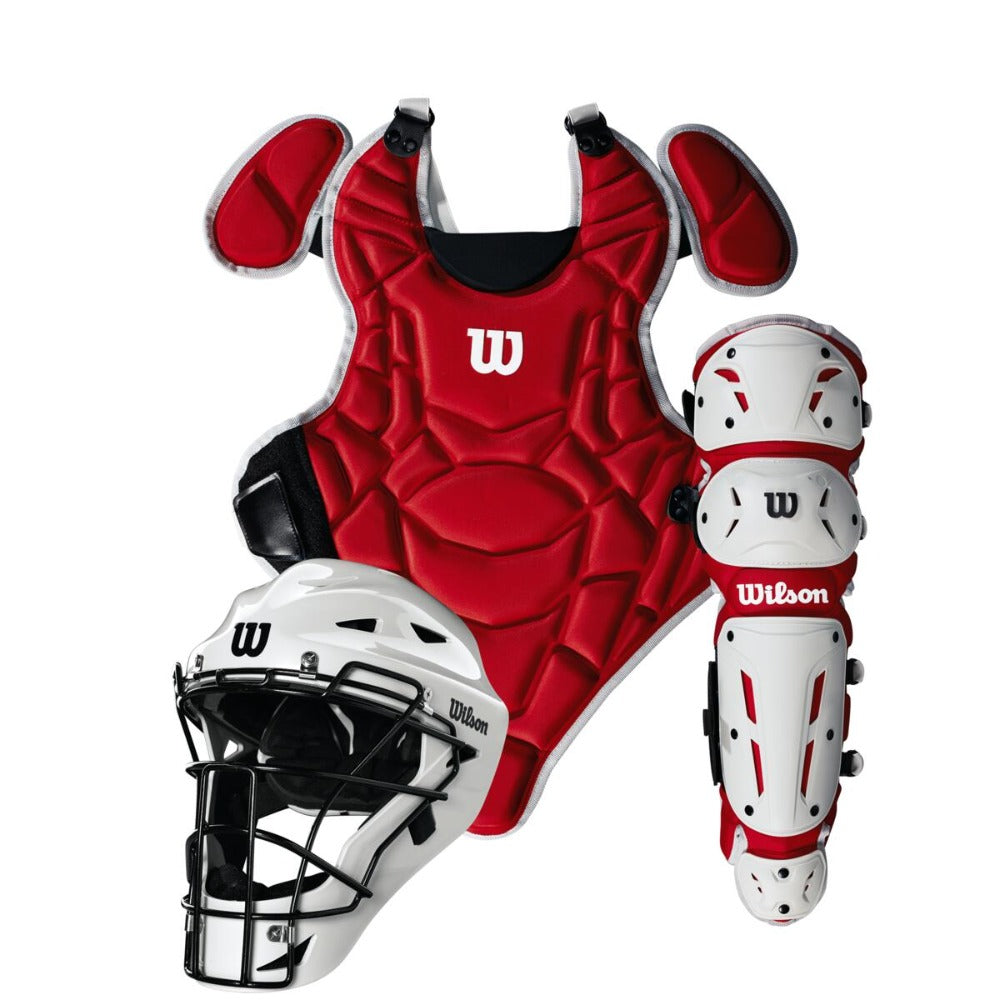 baseball catcher gear youth Wilson EZ Youth Catchers Gear 2.0 Kit S/M / Black