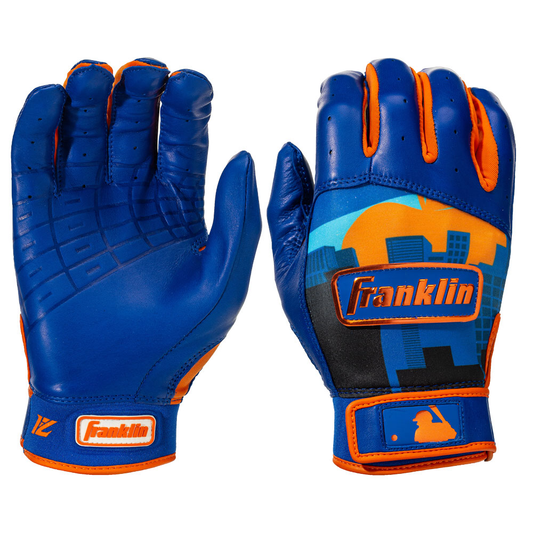 Franklin  MLB Pro Classic Adult Francisco Lindor NY Skyline Batting Gloves