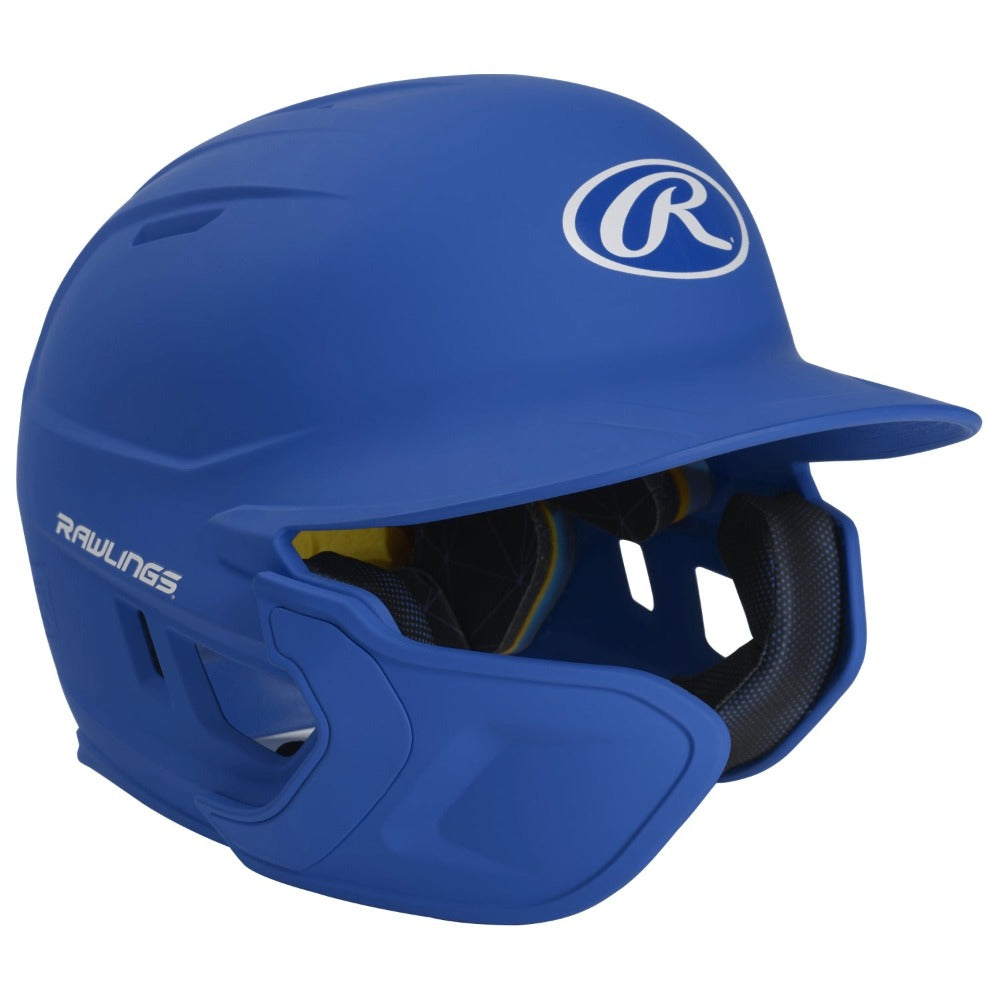 Rawlings Mach Baseball Helmet with Adjustable Jaw Flap