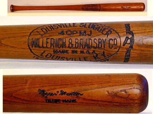 Baseball Bat - Louisville Slugger Started It