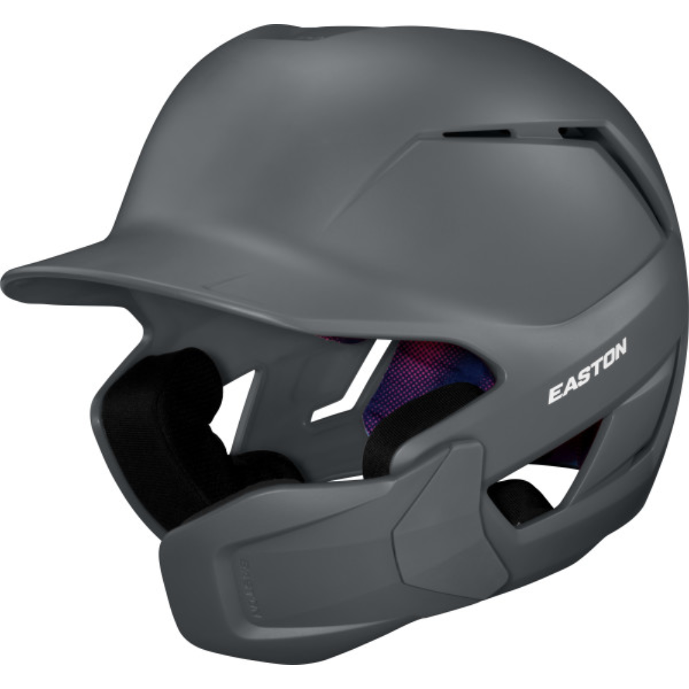 Easton Z50 Matte Baseball Helmet with Multi-Adjust Jaw Guard
