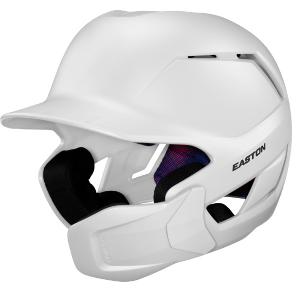 Easton Z50 Matte Baseball Helmet with Multi-Adjust Jaw Guard