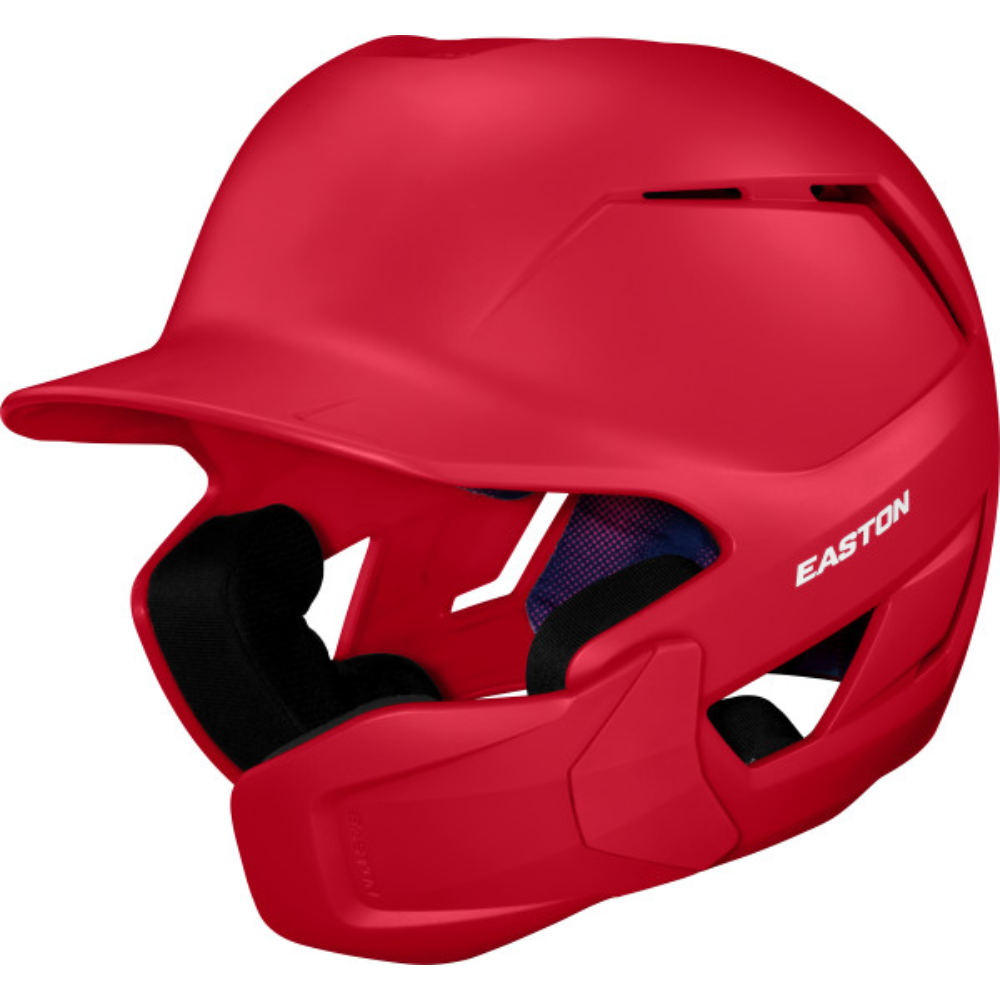 Easton Z50 Matte Baseball Helmet with Multi-Adjust Jaw Guard
