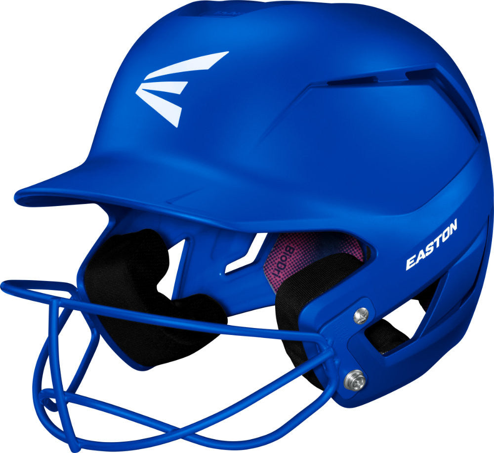 Easton Alpha Fastpitch Casque de batteur de softball avec masque | T-ball/S | Blanc Easton Alpha Fastpitch Casque de batteur de softball avec masque | T-ball/S | Blanc