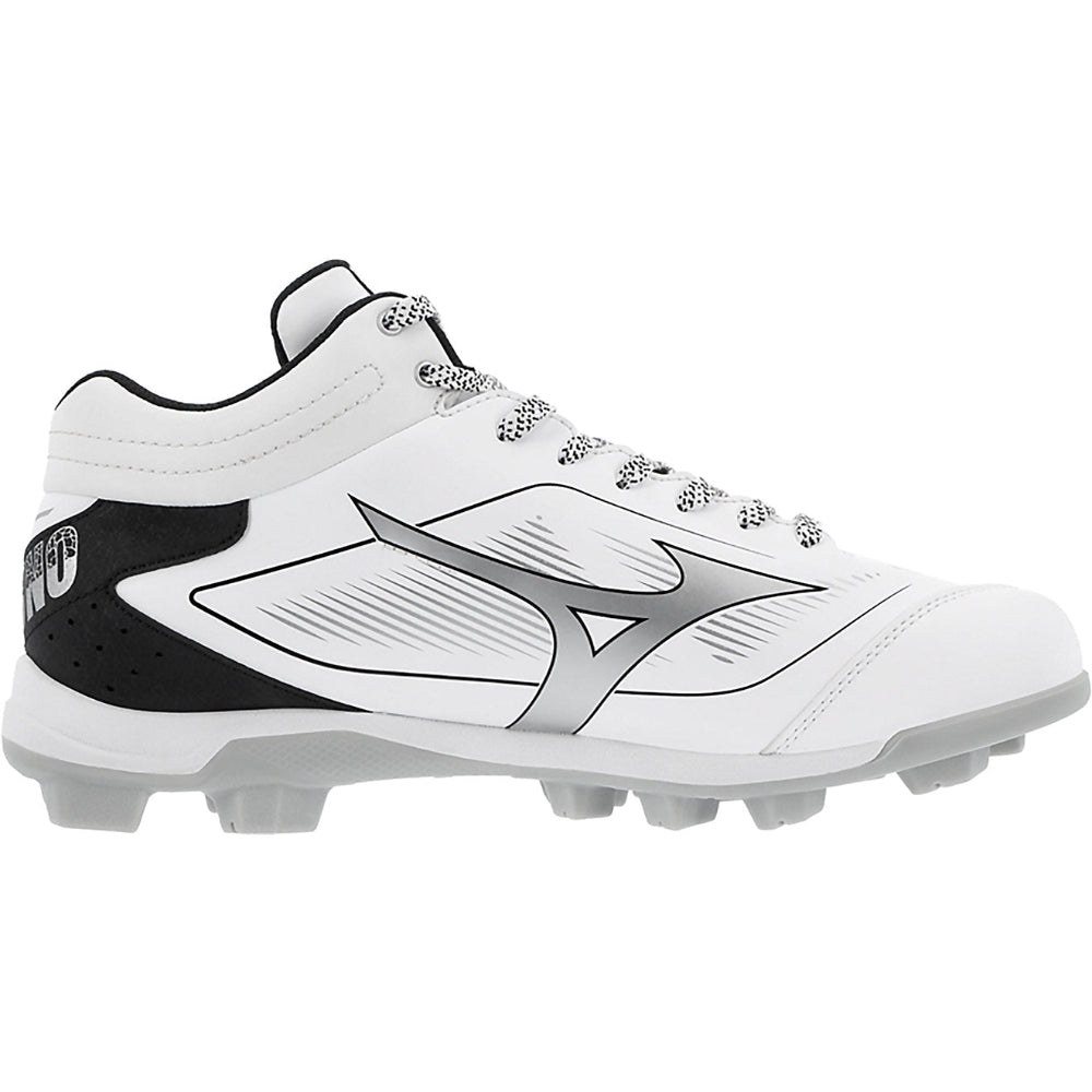 Mizuno CushionRevo Diamond Mens Mid Molded Baseball Cleats