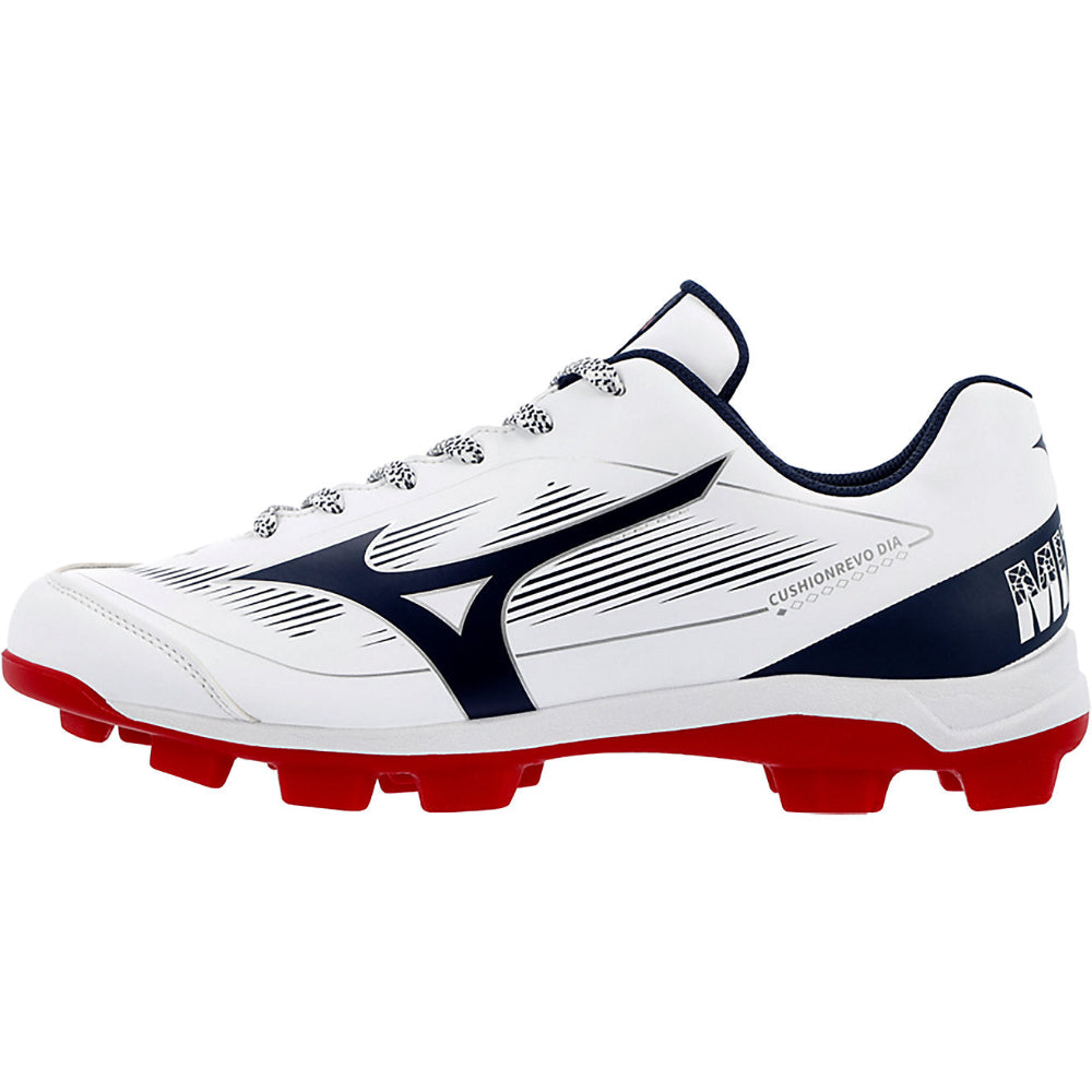 Mizuno CushionRevo Diamond Mens Low Molded Baseball Cleats
