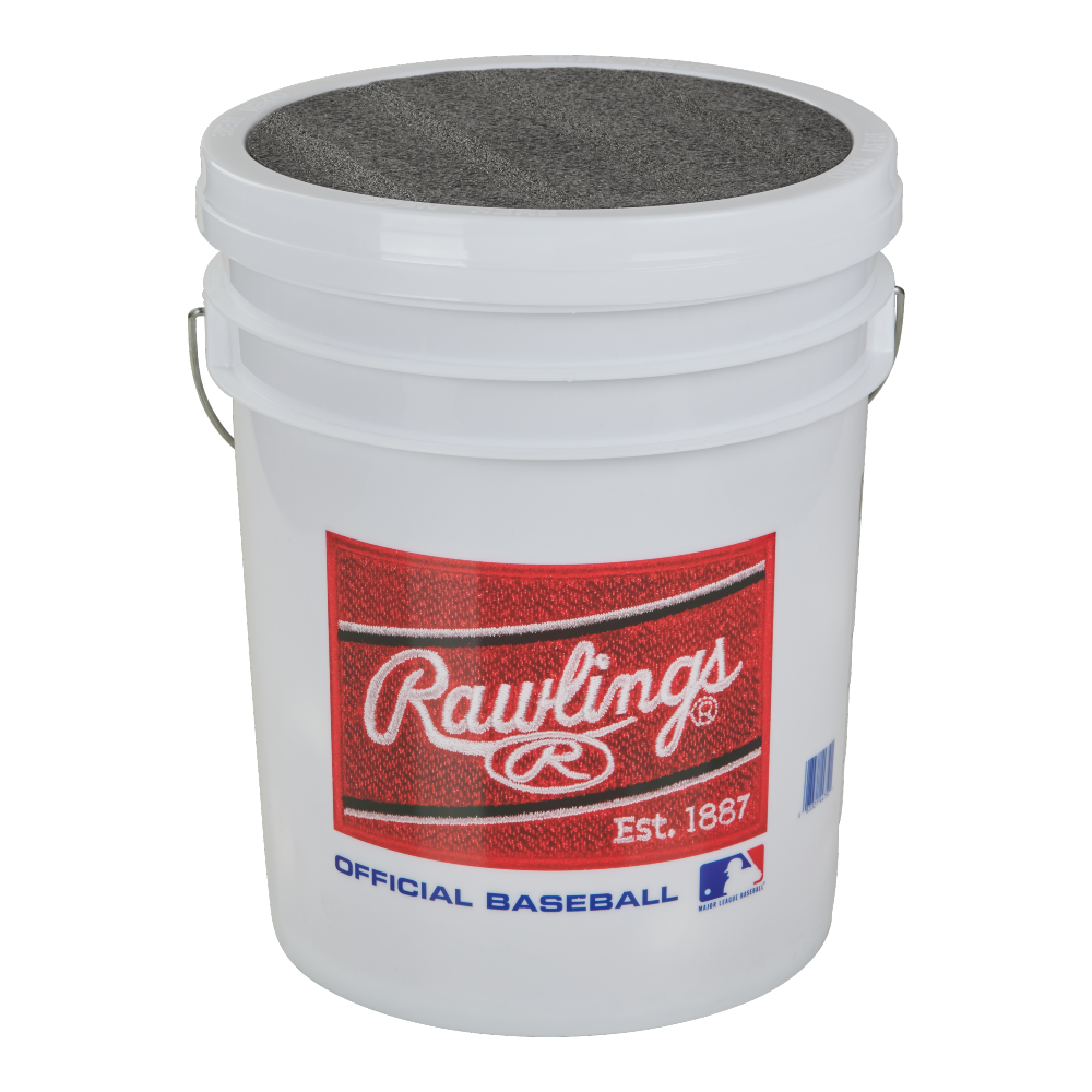 RawlIngs 24 ROLB1X Baseballs With Bucket