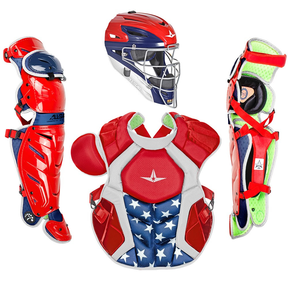 All Star Adult System7 Axis USA Pro Catchers Gear Set | CKCCPRO1X-USA