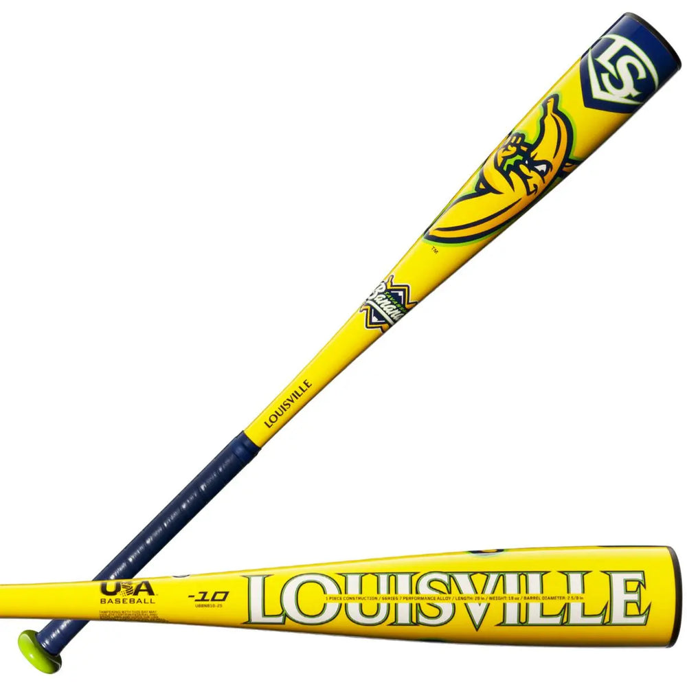 Louisville Slugger Savannah Bananas USA Baseball Bat Drop 10