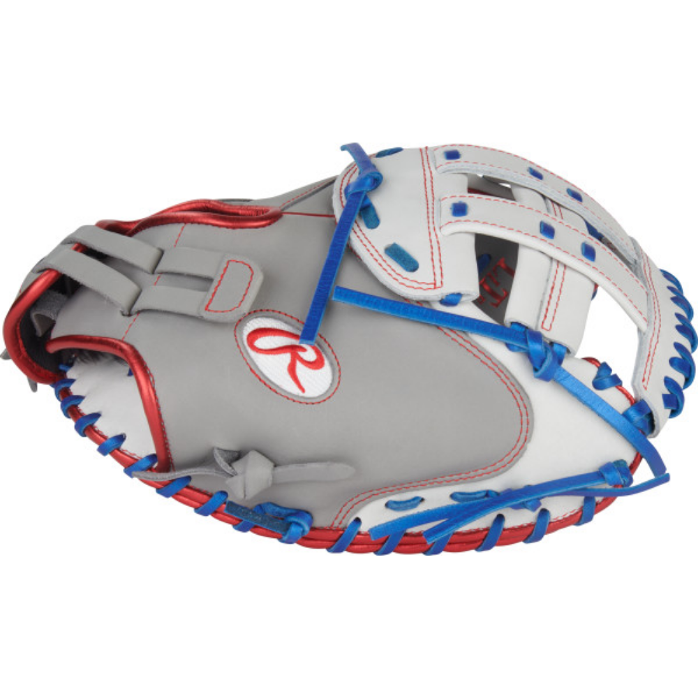 Rawlings Liberty Advanced 33 inch White Fastpitch Catchers Mitt RLACM33FP-24GW