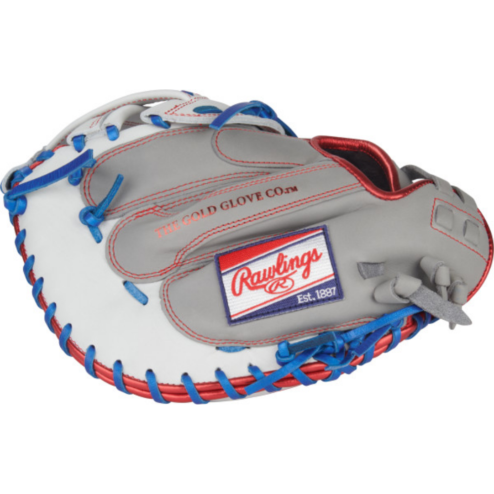 Rawlings Liberty Advanced 33 inch White Fastpitch Catchers Mitt RLACM33FP-24GW