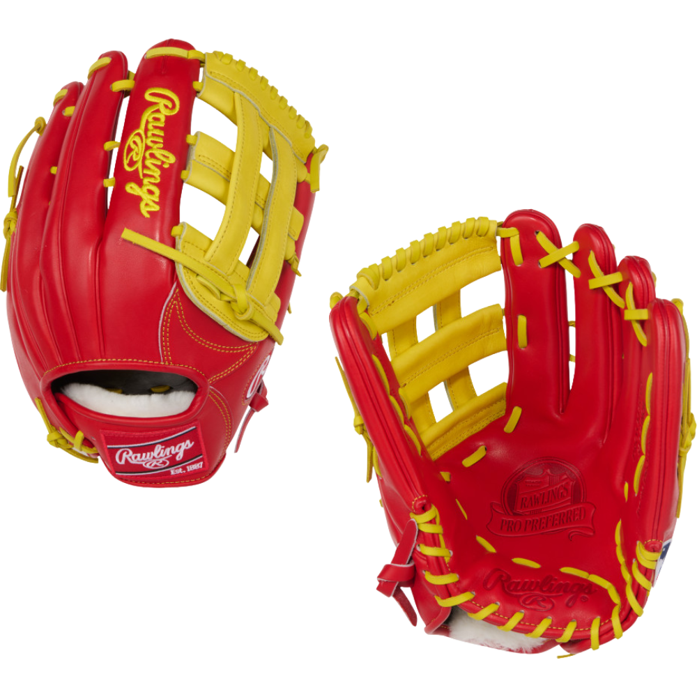 Rawlings Pro Preferred 12.75 inch Outfield Glove PROS3039-6S