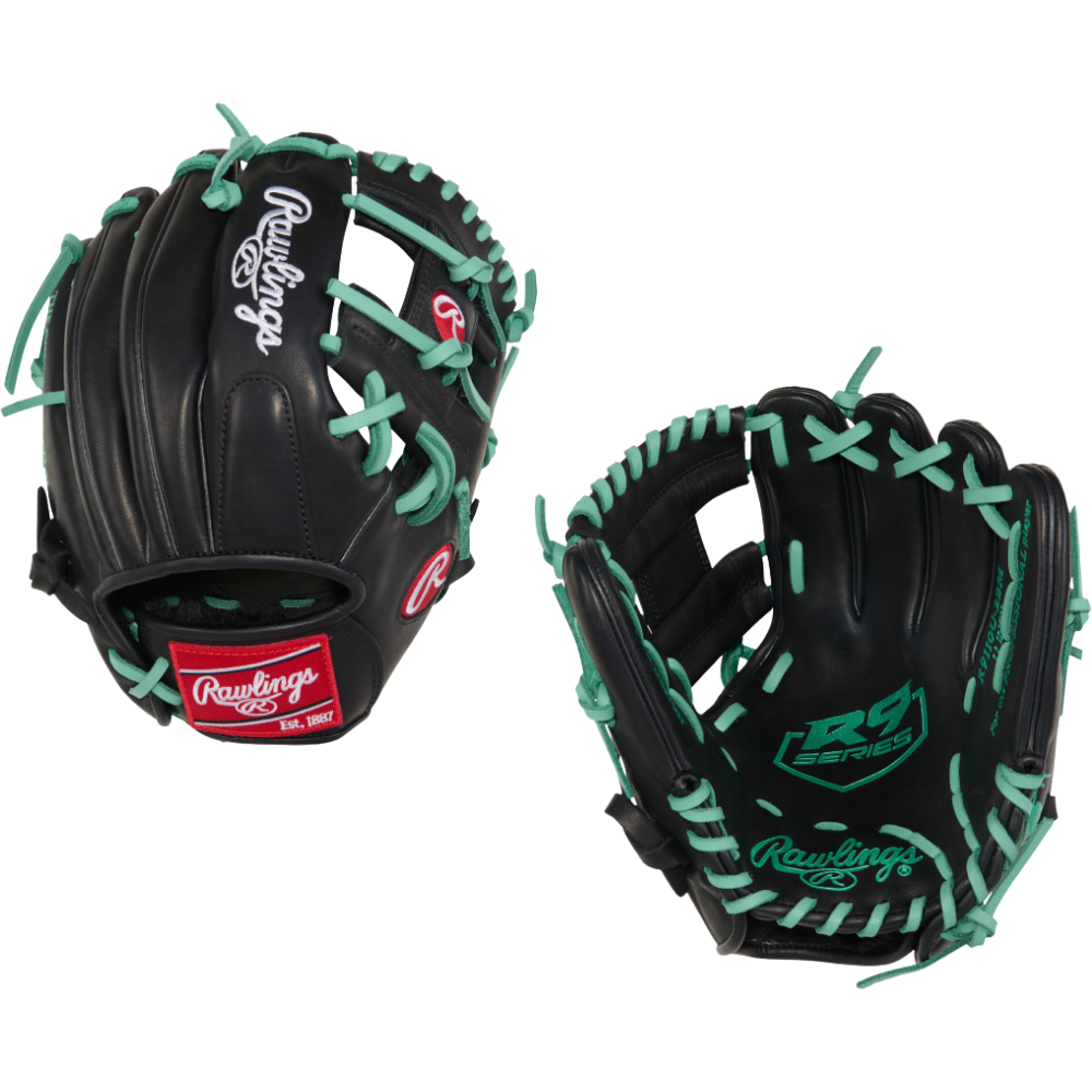 Rawlings R9 R9110U-19BM 11 inch Youth Infield Glove