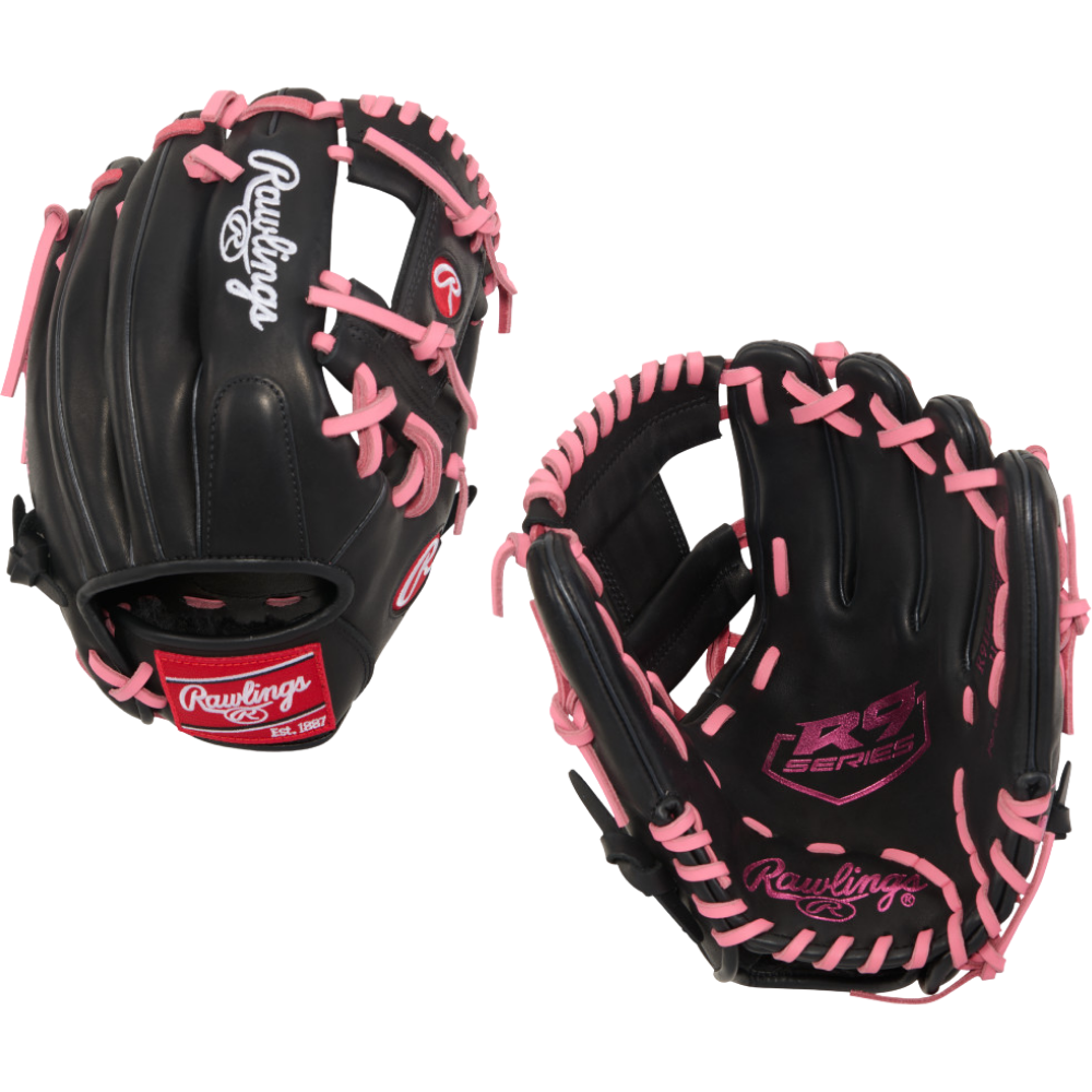 Rawlings R9 R91125U-2BP 11.25 inch Youth Infield Glove