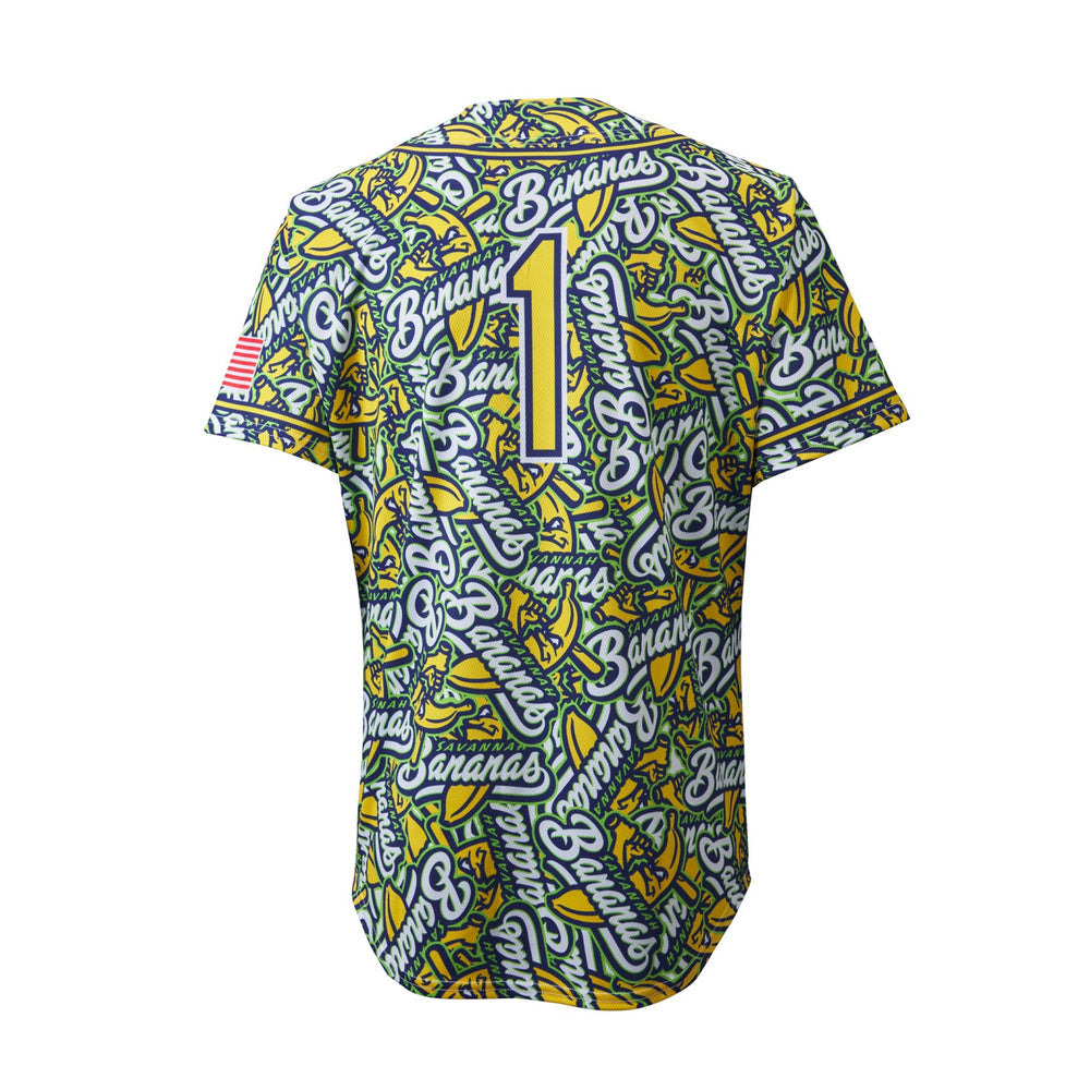 Savannah Bananas Jersey EvoShield Savannah Bananas Jersey Savannah