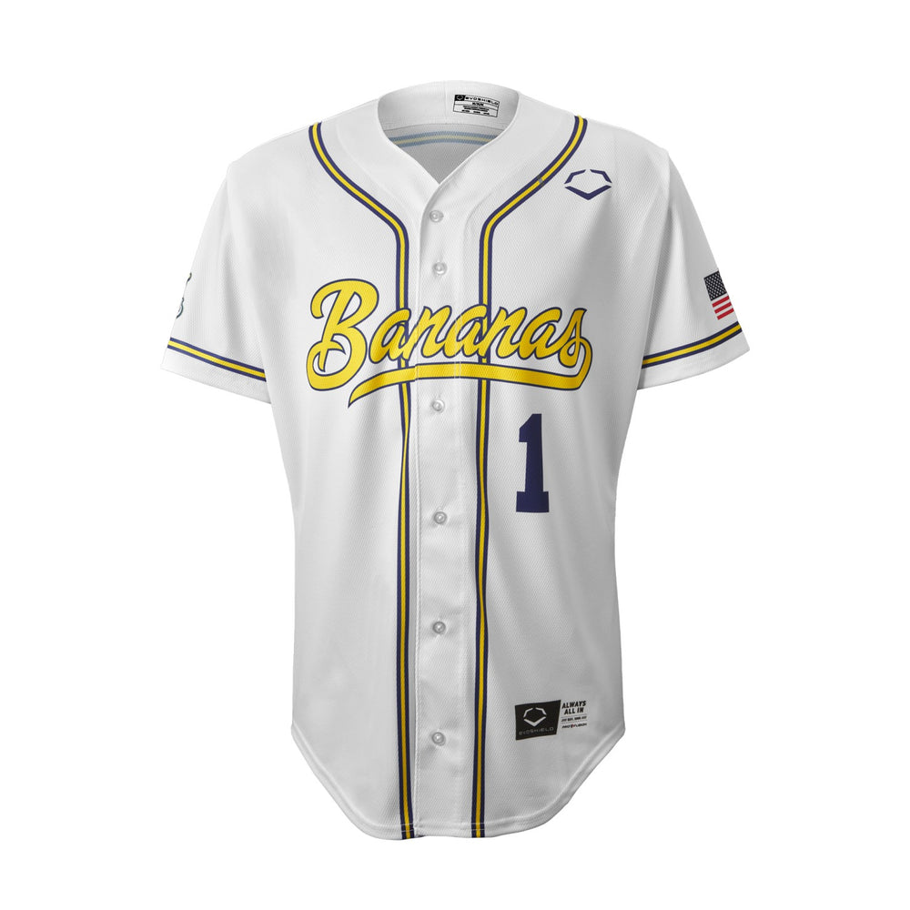 Evoshield Savannah Bananas Jersey - White