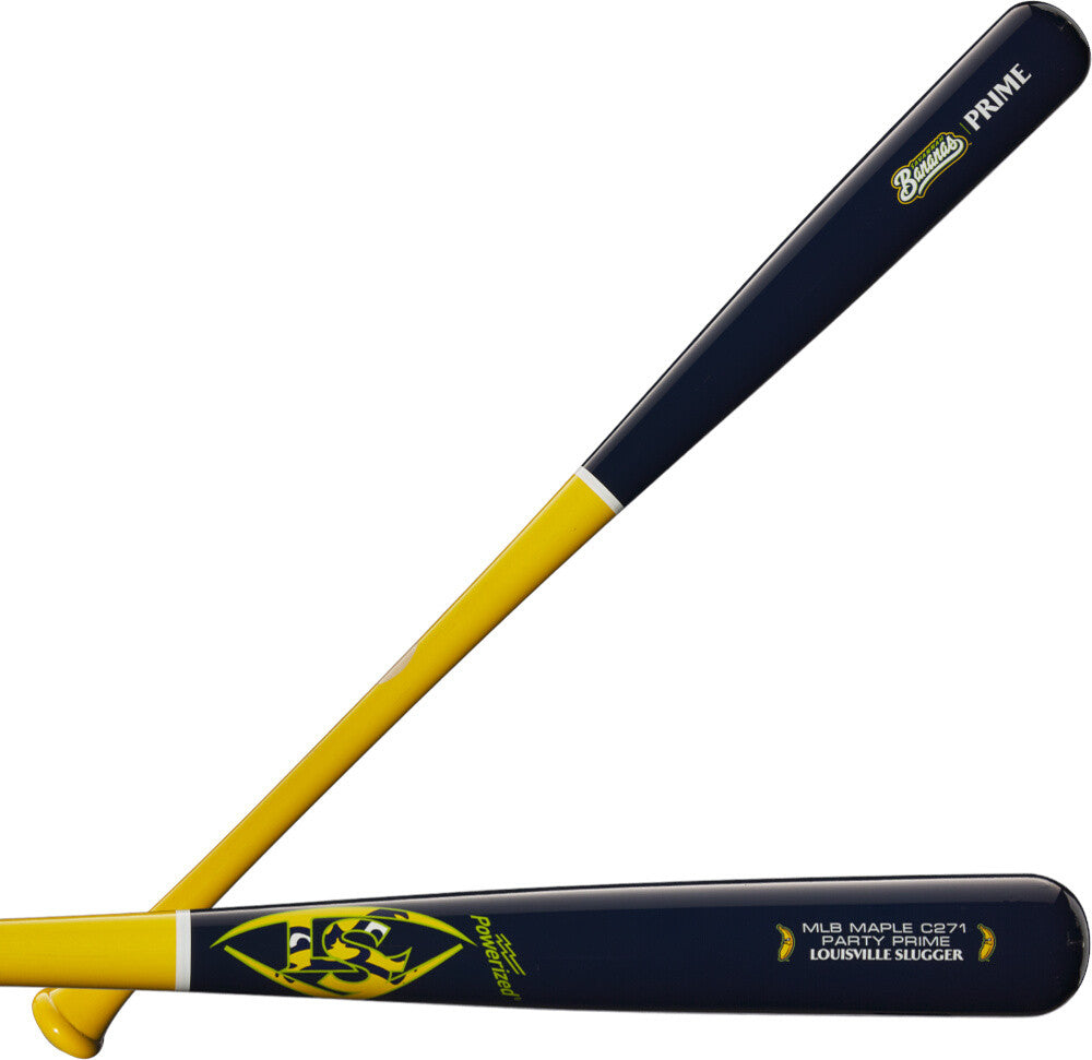 Louisville Slugger Prime Savannah Bananas C271 Maple Baseball Bat