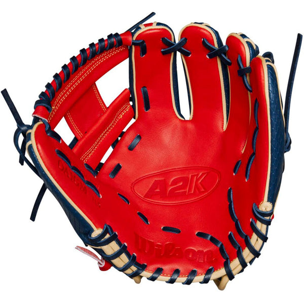 Wilson A2K OA1GM 硬式内野手用グラブ 11.5インチ レッド系 WBW101629_1_A2K_IF_Ozzie_Albie