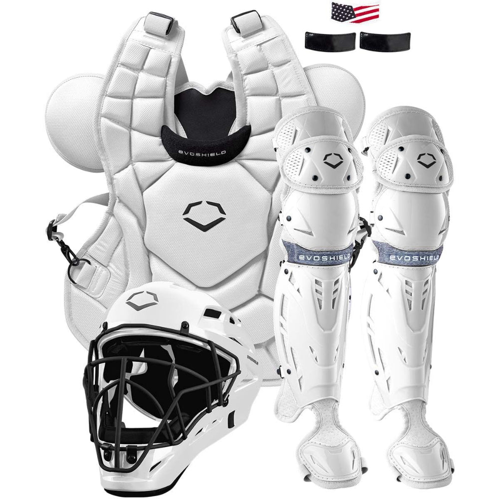 evoshield catchers gear EvoShield SRZ-1 Adult Baseball Catcher's Kit Royal