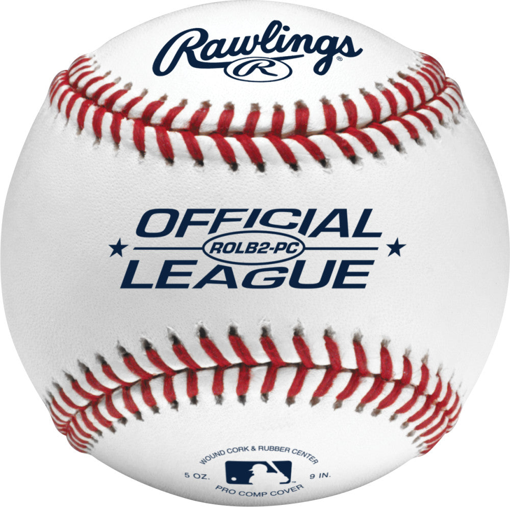 Rawlings Official League Leather Practice Baseball - ROLB2-PC
