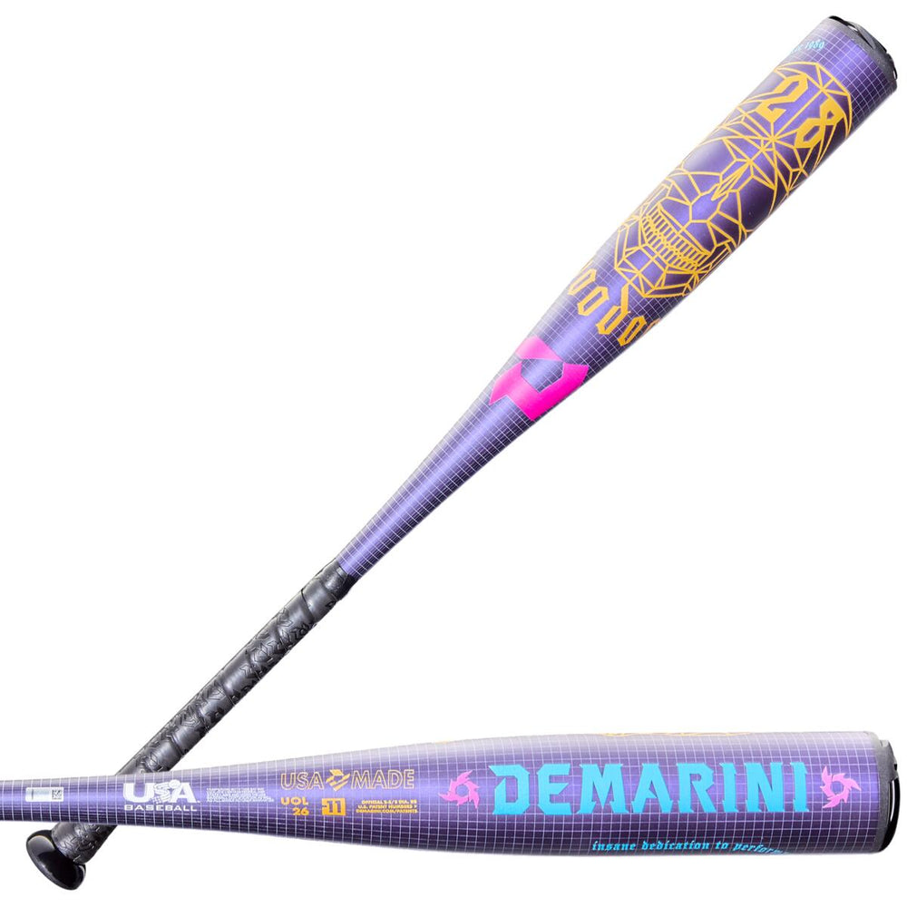 DeMarini Voodoo One USA Baseball Bat Drop 11