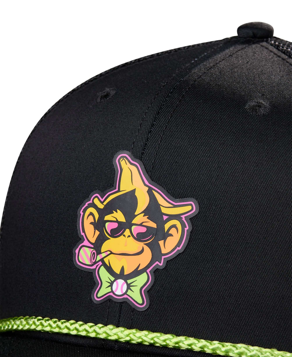 Evoshield Party Animals Silicone Monkey Rope Hat - Black