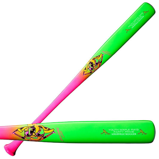 Louisville Slugger Party Animals RA13 Youth Prime Maple Baseball Bat