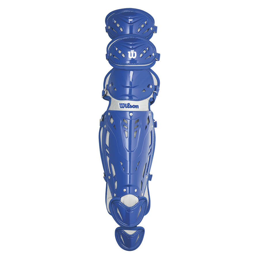 Wilson Pro Stock - Protectores de piernas, Color Real, 17.5 Wilson Pro Stock - Protectores de piernas, Color Real, 17.5