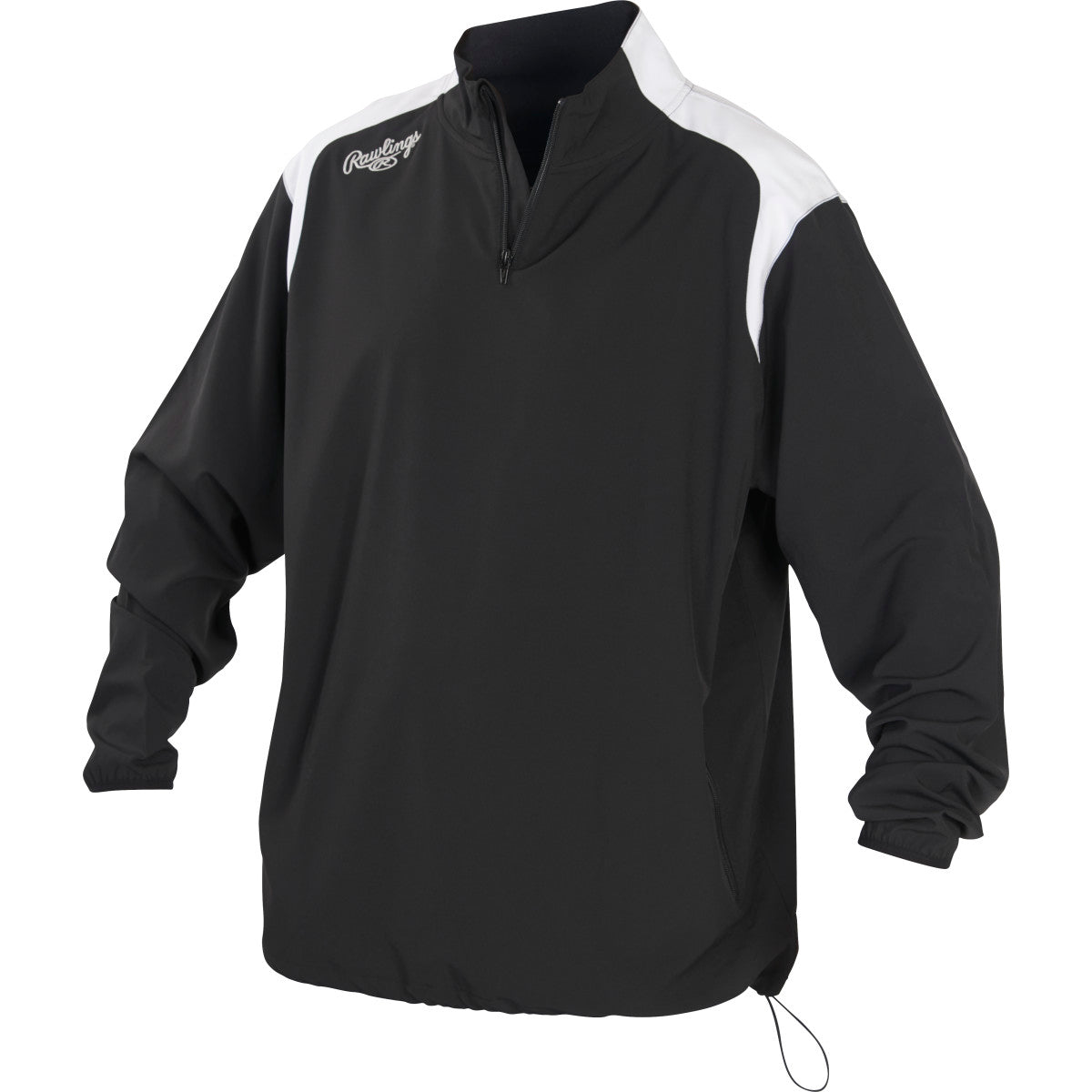 Pull coupe vent homme Rawlings taille M 1/4 zip baseball bleu Pull coupe vent homme Rawlings taille M 1/4 zip baseball bleu