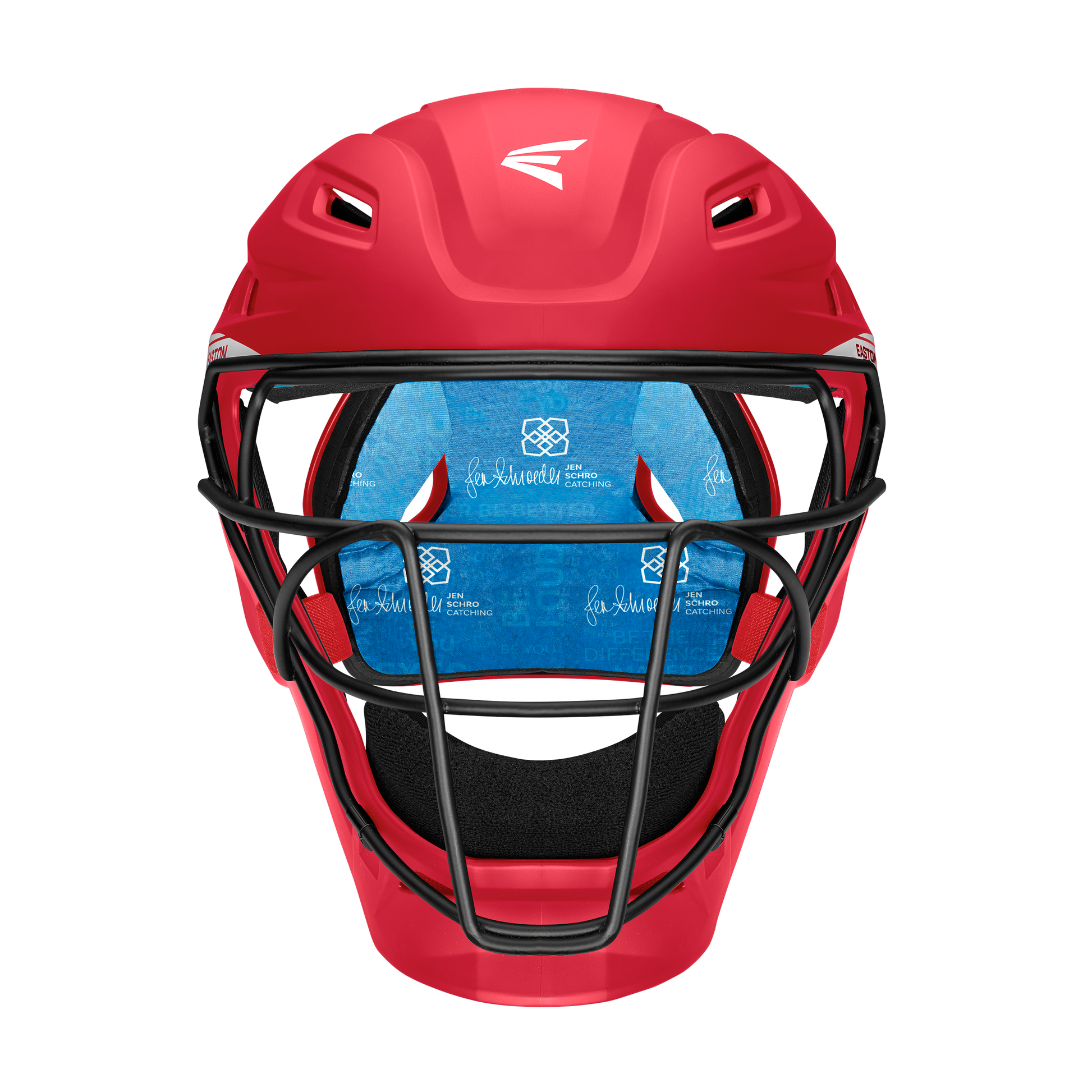Easton Jen Schro The Very Best Fastpitch Catcher's Helmet-White-Small Easton Jen Schro The Very Best Fastpitch Catcher's Helmet-White-Small