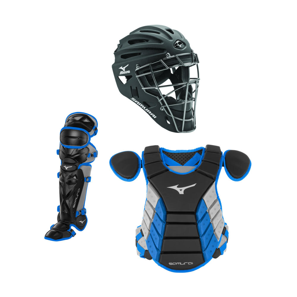 Mizuno Adult Samurai Catcher's Set Black/Red
