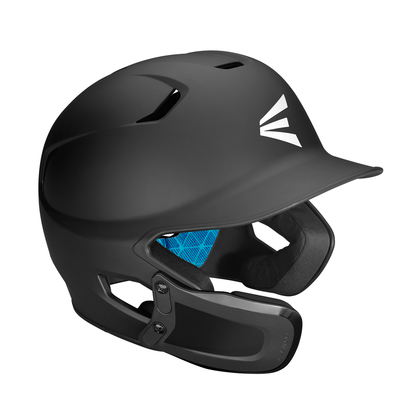 Easton Z5 Matte Solid Baseball Helmet with Universal Jaw Guard
