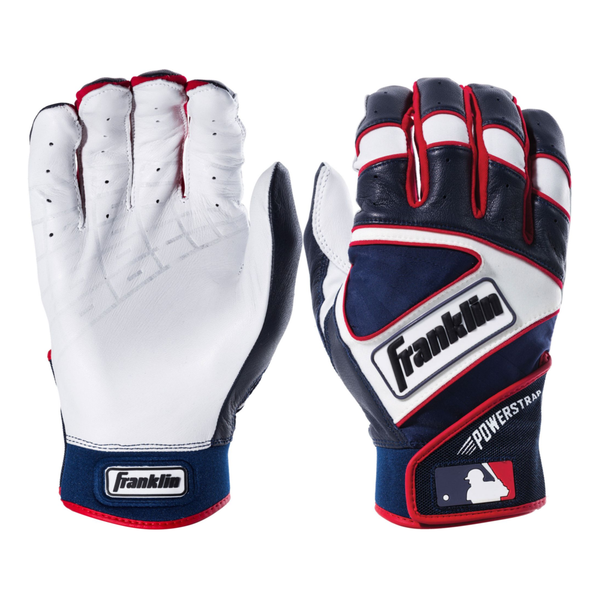 Guantes De Bateo Franklin Sports Mlb Powerstrap Perlado/blan | Cuotas
