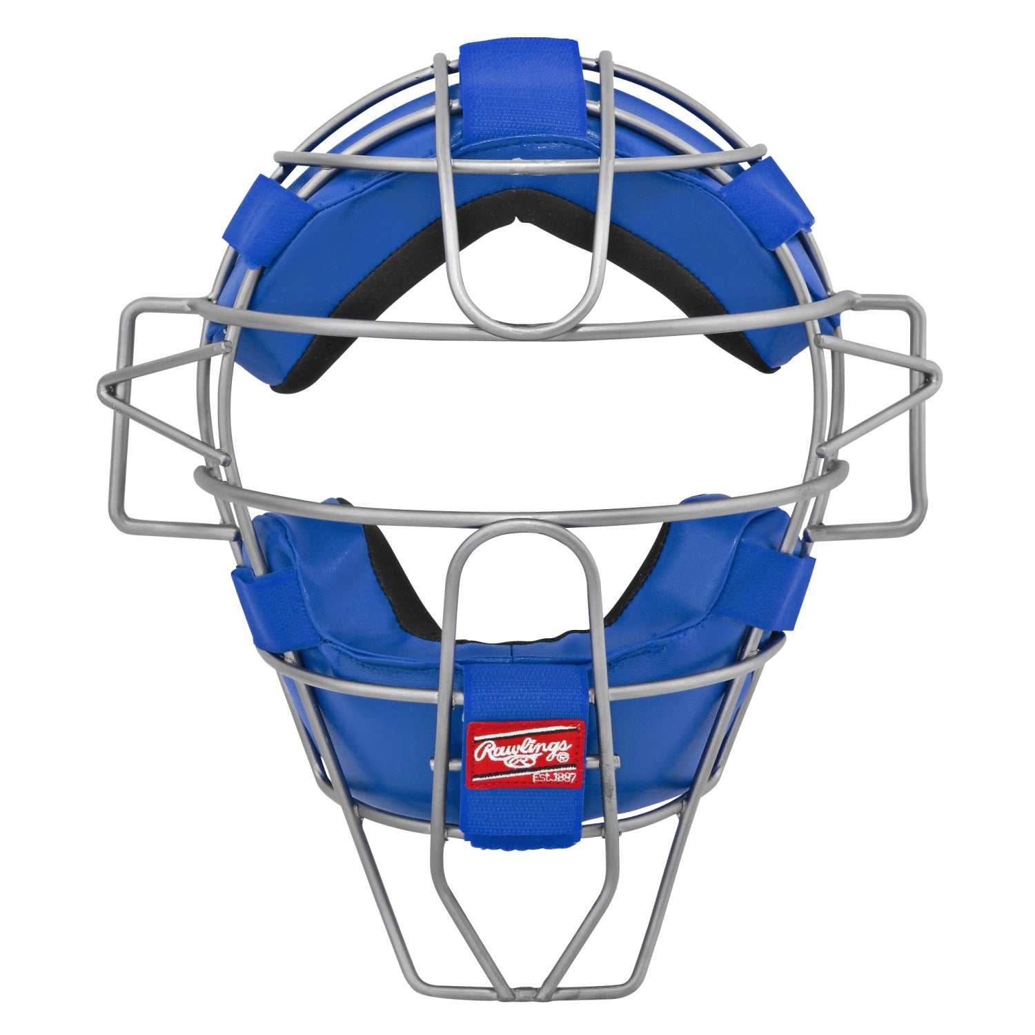 blue football helmet rawlings Rawlings Hollow Wire Adult Lightweight Umpire Mask, Navy