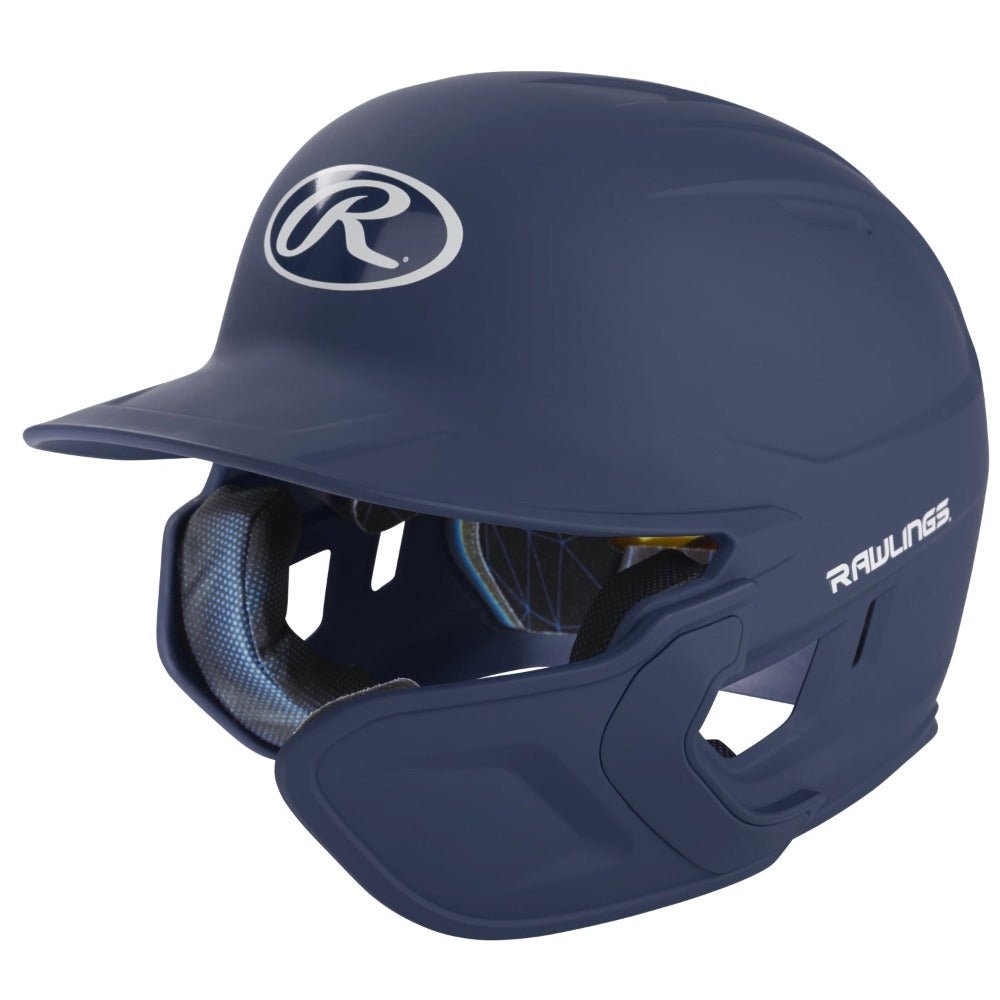 Rawlings Mach Baseball Helmet with Adjustable Jaw Flap