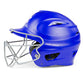 Under Armour Matte Molded Youth Baseball Helmet with Face Guard UABH-110MM-FGB2